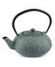 Emaneled high quality cast-iron teapot "Green Mint"