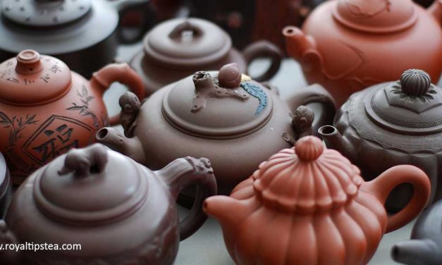 Preparar té en la tetera Yixing